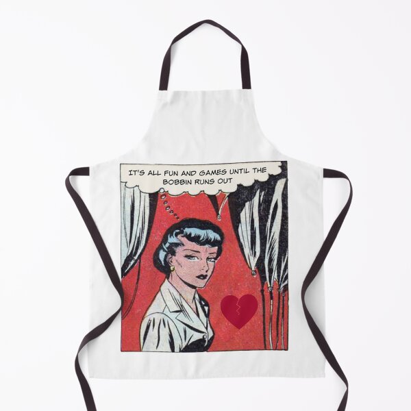 Item preview, It's All Fun and Games Until the Bobbin Runs Out. Sewing Humor designed and sold by SSustainable.
