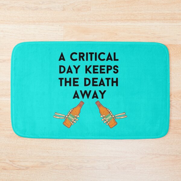 Item preview, a critical a day keeps the death away beer    designed and sold by NeshWork.