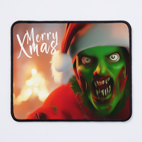 Item preview, Funny Zombie Merry Christmas designed and sold by CattlettArt.