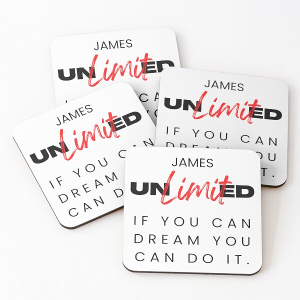 Item preview, JAMES NAME: JAMES UNLIMITED. IF YOU CAN DREAM YOU CAN DO IT. designed and sold by AlexRelax.