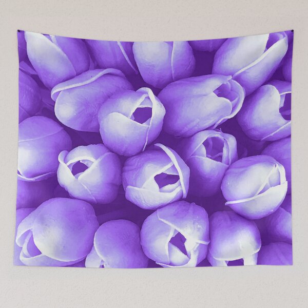 Item preview, Lilac Tulip Buds Exotic Close-Up Artistic Photo  designed and sold by DEC02.