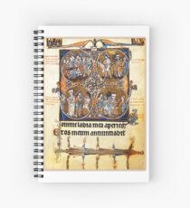 Illuminated New Testaments Judgment of Christ Spiral Notebook