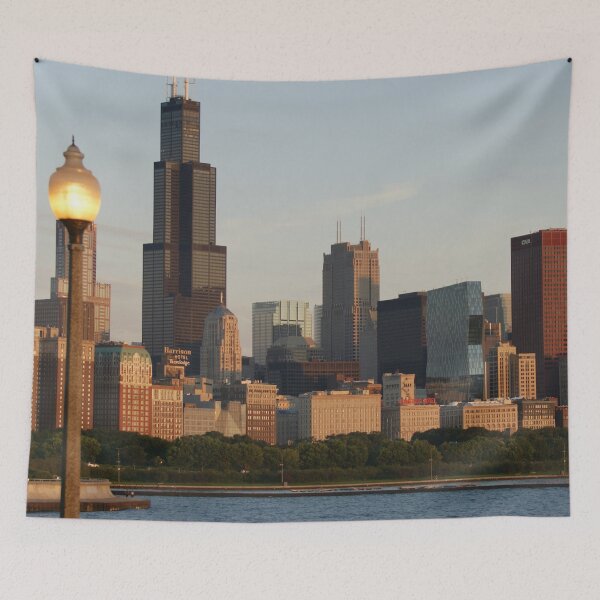 Item preview, Windy City Sunrise designed and sold by mamamur.