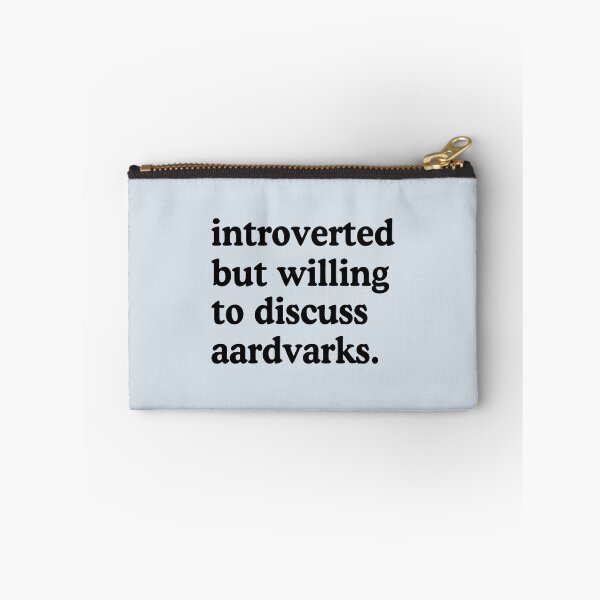 Aperçu de l'œuvre Introverti mais prêt à discuter des oryctéropes créée et vendue par allysmar.
