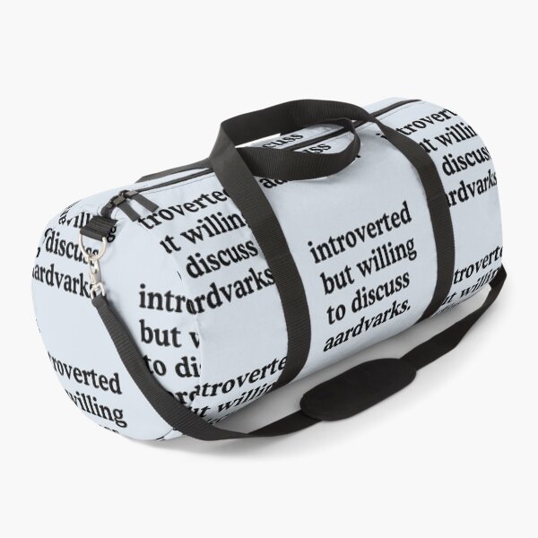 Item preview, Introverted But Willing To Discuss Aardvarks designed and sold by allysmar.