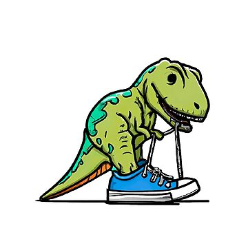 T rex cheap tying shoes