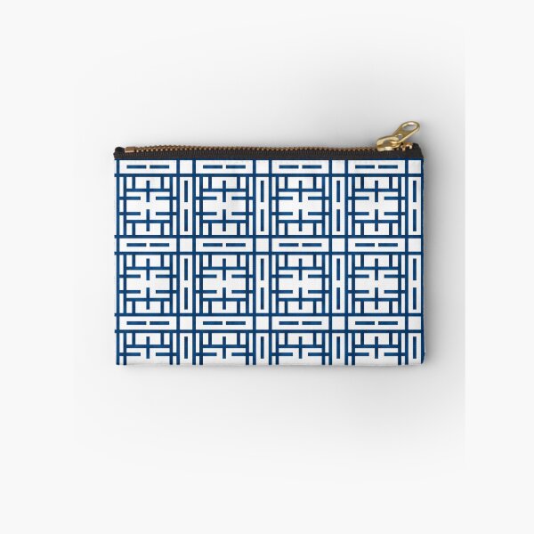 Artikelvorschau, Geometrical Blue Line Chinoiserie entworfen und verkauft von Andrea Snuggs.