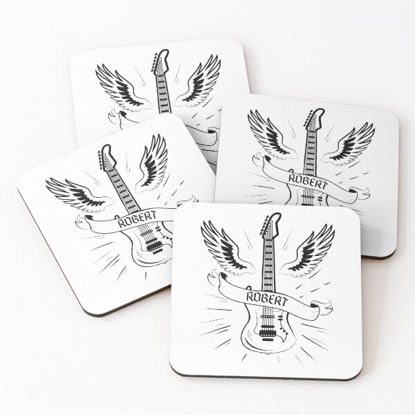 Item preview, ROBERT NAME: ROBERT BLACK GUITAR DESIGN. designed and sold by AlexRelax.