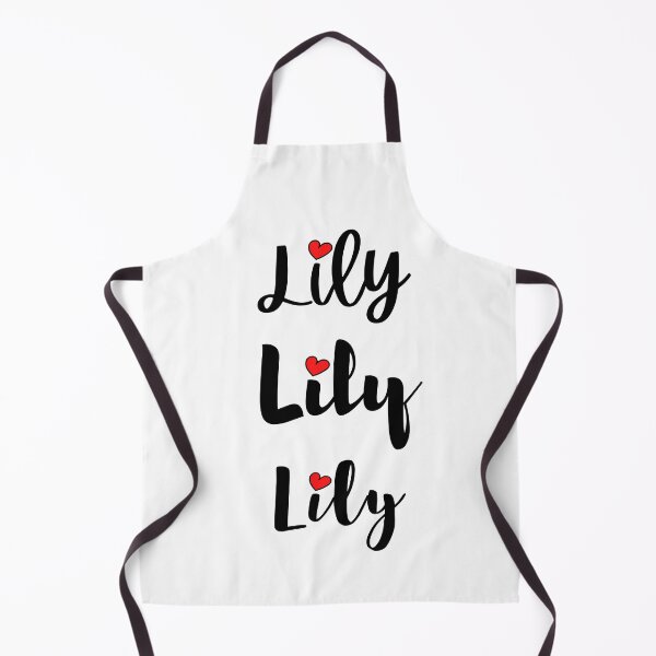 Item preview, Lily Name Cute Mini Heart Triple Fonts designed and sold by 27th-Tee.