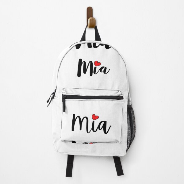 Item preview, Mia Name Cute Mini Heart Triple Fonts designed and sold by 27th-Tee.