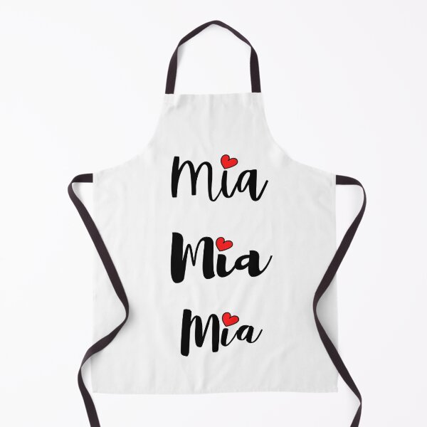 Item preview, Mia Name Cute Mini Heart Triple Fonts designed and sold by 27th-Tee.