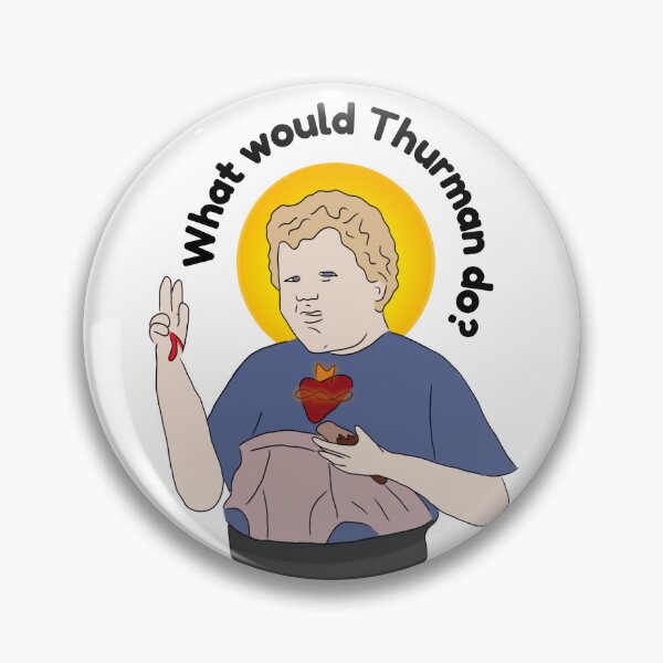 Item preview, Thurman Merman Jesus | Wooden Pickle | What Would Thurman Merman Do? | Bad Santa  designed and sold by lionheartcreate.
