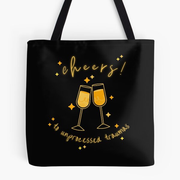 Item preview, Cheers To Unprocessed Traumas designed and sold by KiraCosmic.
