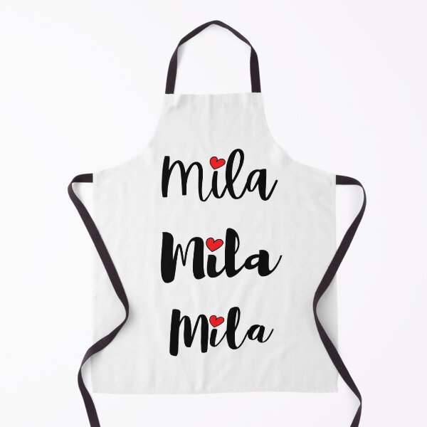 Item preview, Mila Name Cute Mini Heart Triple Fonts designed and sold by 27th-Tee.