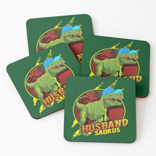 Item preview, Husbandsaurus Cool TRex Shirt Husband Dinosaur 165 designed and sold by FamilyRoyal.