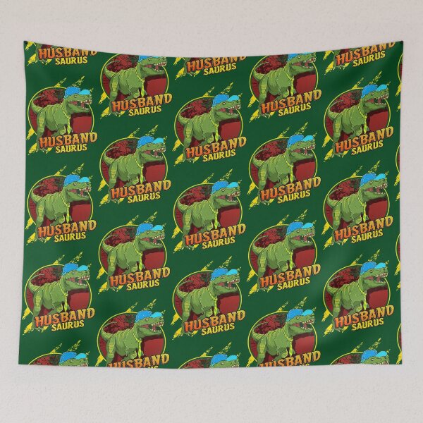 Item preview, Husbandsaurus Cool TRex Shirt Husband Dinosaur 165 designed and sold by FamilyRoyal.