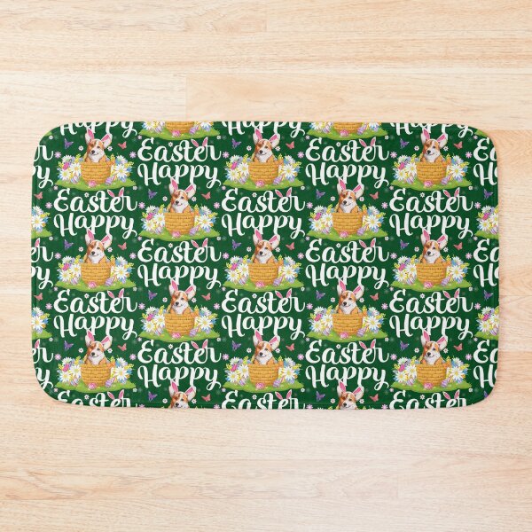 Item preview, Corgi Dog Easter Egg Hunt Floral Welsh Corgi Dog Easter Sunday designed and sold by FamilyRoyal.