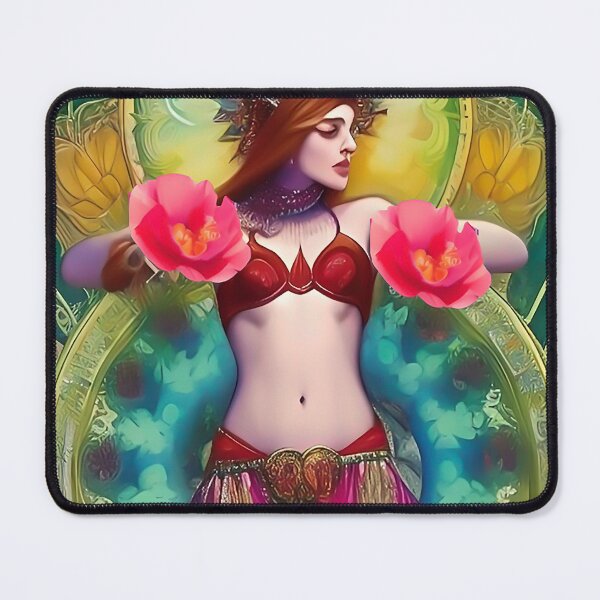 Item preview, Pretty spellbinding exotic belly dancer designed and sold by ZiolaRosa.