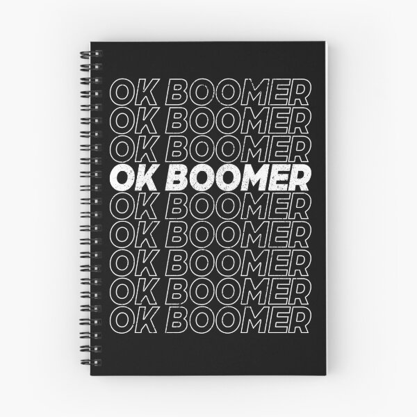 Item preview, OK Boomer (white distressed design) designed and sold by siggyspatsky.