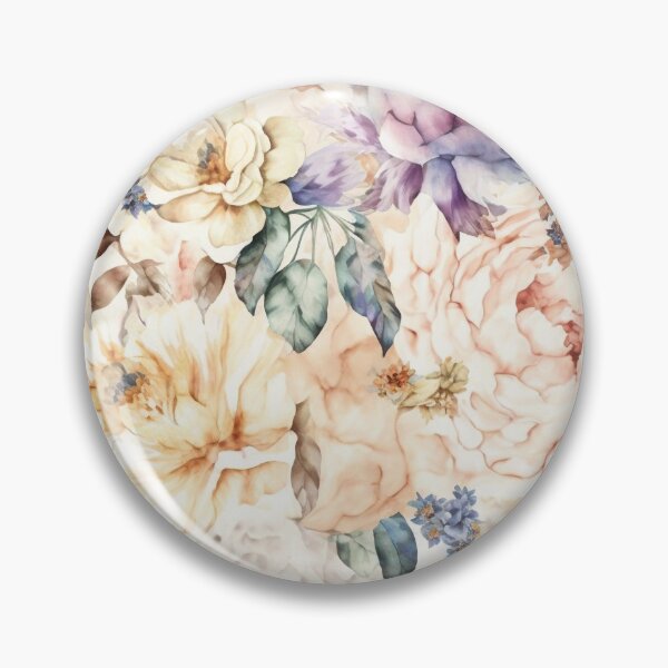 Item preview, Watercolor Peonies Pattern designed and sold by cardinalhill.