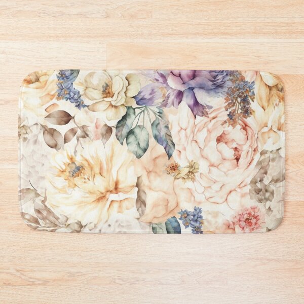 Item preview, Watercolor Peonies Pattern designed and sold by cardinalhill.