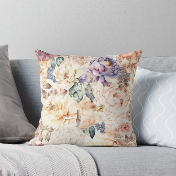 Item preview, Watercolor Peonies Pattern designed and sold by cardinalhill.