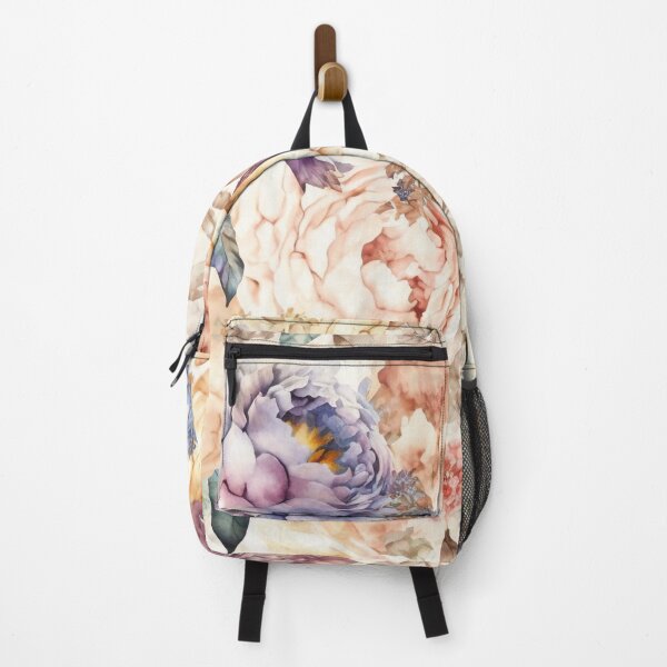 Item preview, Watercolor Peonies Pattern designed and sold by cardinalhill.