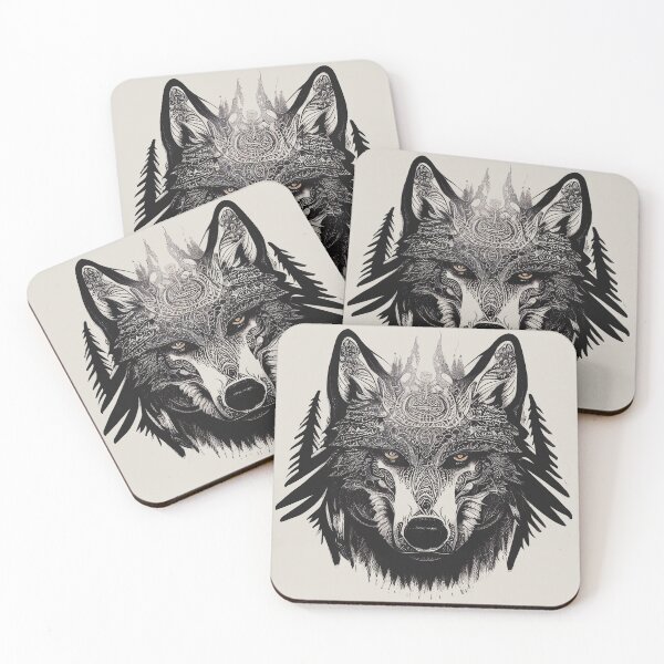 Item preview, Wolf by RudeKittenDesigns designed and sold by rudekitten.