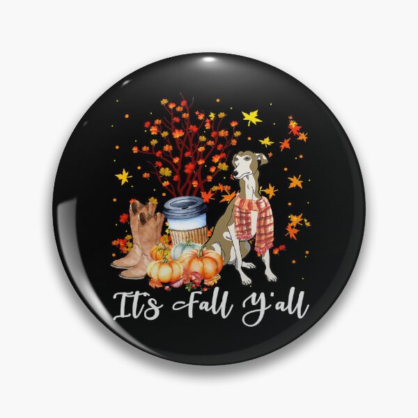 Item preview, Its Fall Yall Greyhound Dog Pumpkin Fall Autumn294 designed and sold by FamilyRoyal.
