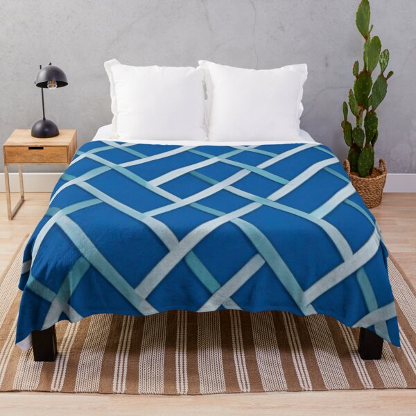 Item preview, Intersecting Blue Geo Design designed and sold by ~.