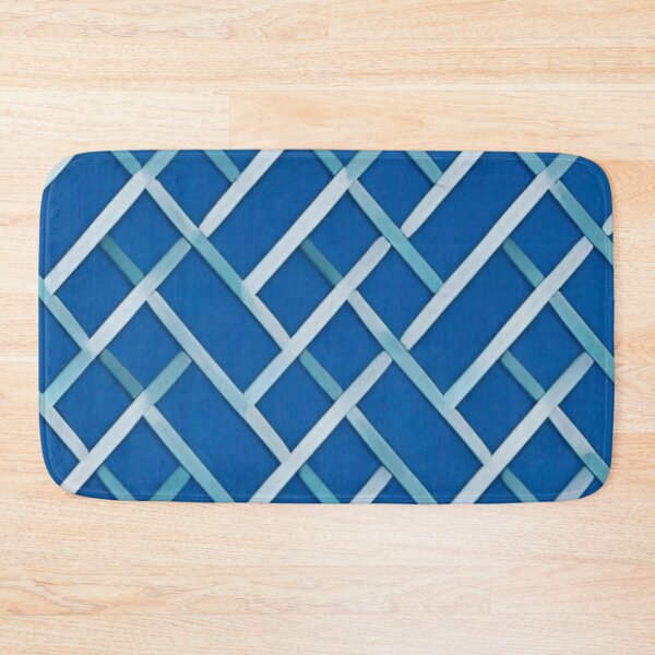 Item preview, Intersecting Blue Geo Design designed and sold by ~.