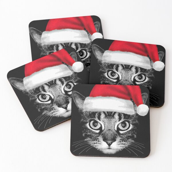 Item preview, Cute holiday cat designed and sold by clingcling.