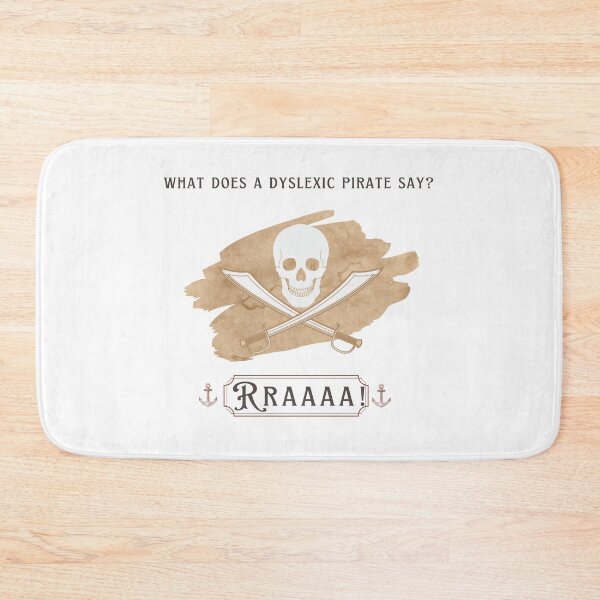 Item preview, Pirate Funny Dyslexic Pirate RRAAAA Meme Quotes Cute Vintage Unisex Women Men T Shirt Clothing Gift for Her Him designed and sold by Winterlock.