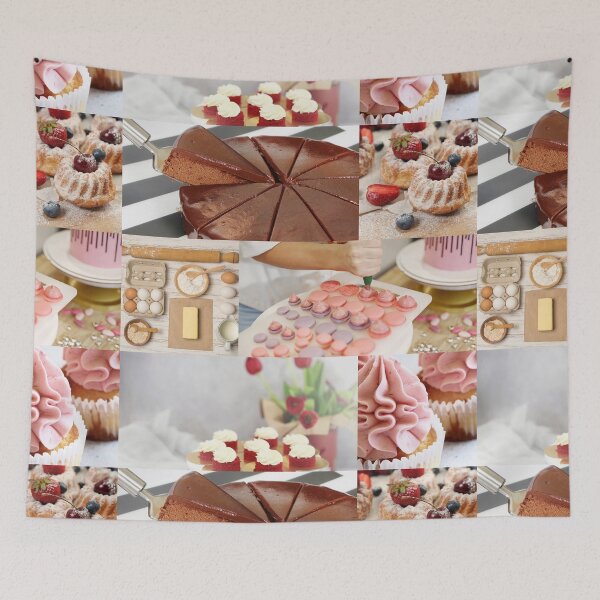 Item preview, Patisserie pattern bakery pattern I just really loves cake designed and sold by Apkdesigner.