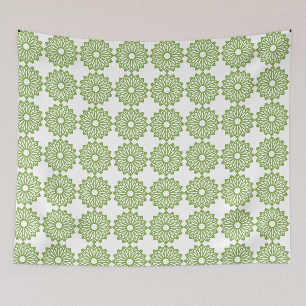 Item preview, PANTONE COLOUR OF THE YEAR 2017|GREENERY|SIMPLE MANDALA designed and sold by ozcushionstoo.