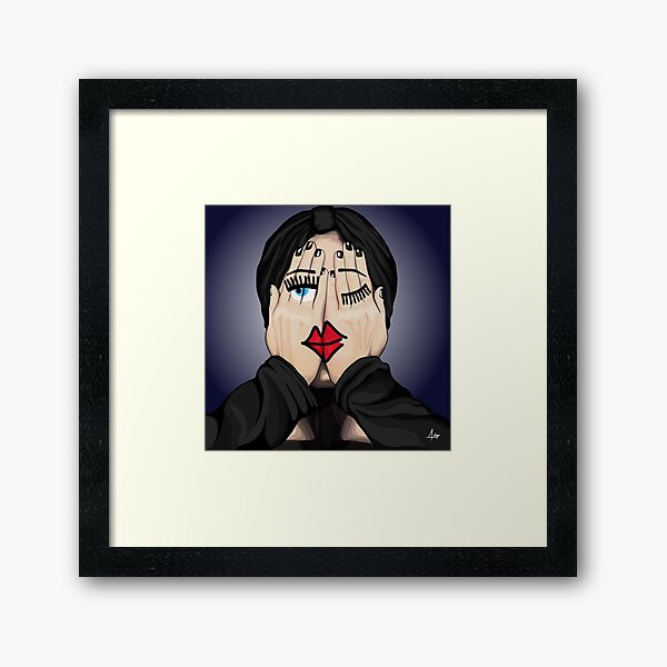 "COVERGIRL" Framed Art Print