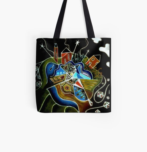 Take Five All Over Print Tote Bag