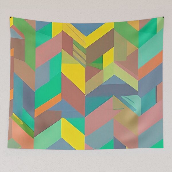 Item preview, Colorblock Geometric  designed and sold by ~.