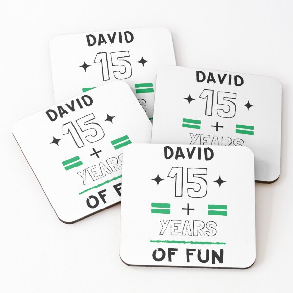 Artikelvorschau, DAVID NAME: DAVID 15 PLUS JAHRE FUN DESIGN. entworfen und verkauft von AlexRelax.