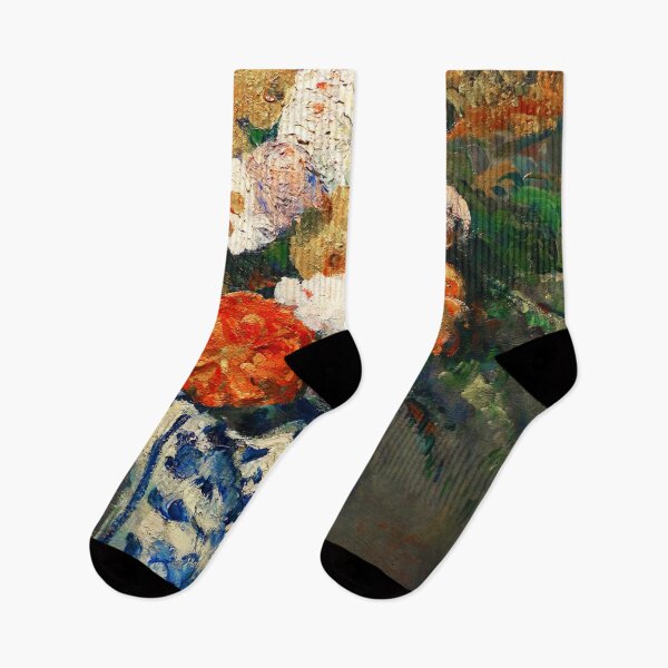 Item preview, HD PAUL CEZANNE - Dahlias designed and sold by Go Logo Designs.