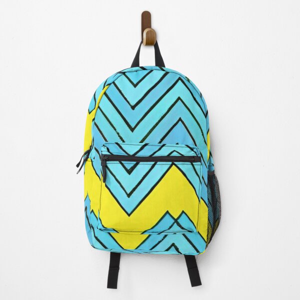 Item preview, Blue and Yellow Zigzag Pattern designed and sold by ~.