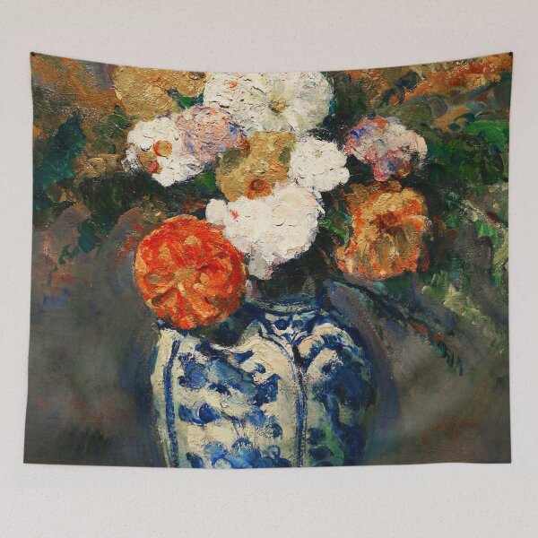 Item preview, HD PAUL CEZANNE - Dahlias designed and sold by Go Logo Designs.