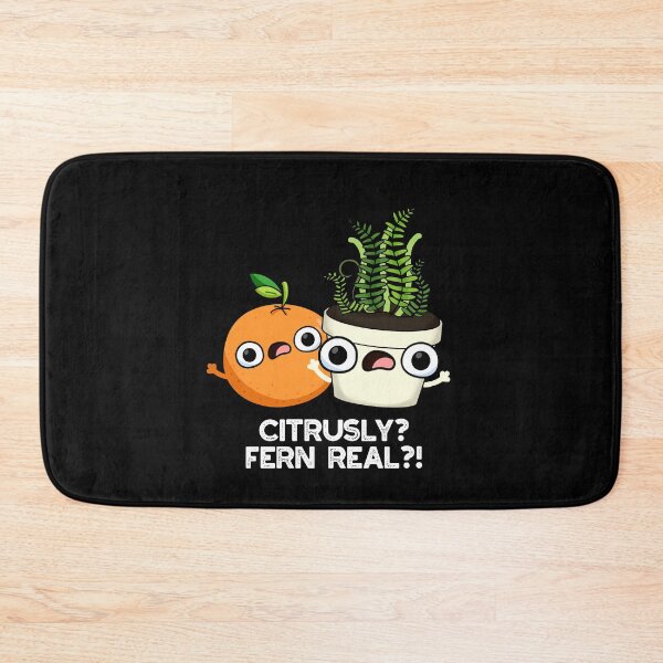 Artikelvorschau, Citrusly Fern Real Funny Fruit Plant Puns (Dark BG) entworfen und verkauft von punnybone.