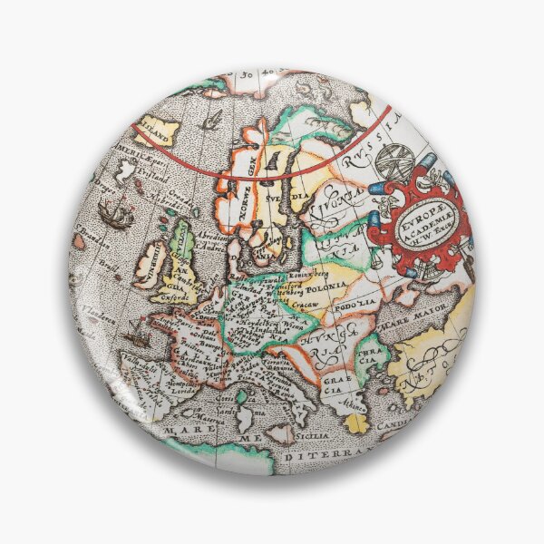 Item preview, Medieval Map of Europe designed and sold by SuziQPrayers427.