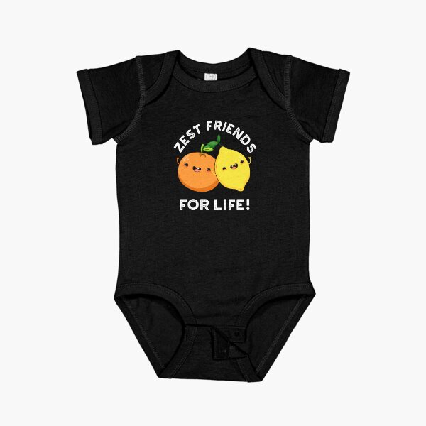 Item preview, Zest Friends For Life Funny Fruit Puns(Dark BG) designed and sold by punnybone.