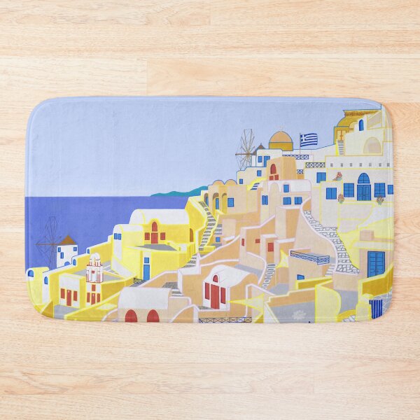Item preview, Colours of Oia on Santorini: Santorini, Greek islands, Oia, La, Greek Island paradise, famous Greek Islands, Mediterranean islands. designed and sold by Robert Wale.