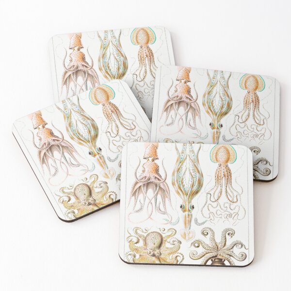 Item preview, Octopi Squid Vintage Sketches designed and sold by SuziQPrayers427.
