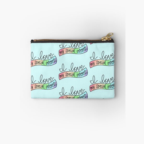 Item preview, I Love My Special Interests Rainbow Banner designed and sold by soulsongdesign.