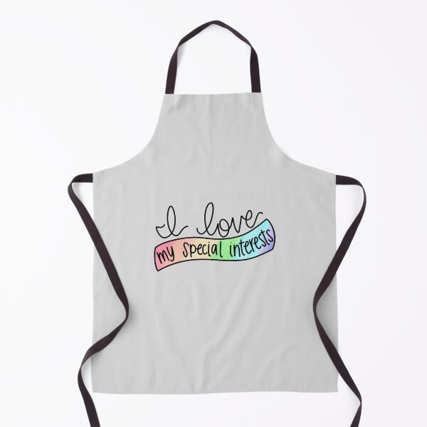 Item preview, I Love My Special Interests Rainbow Banner designed and sold by soulsongdesign.
