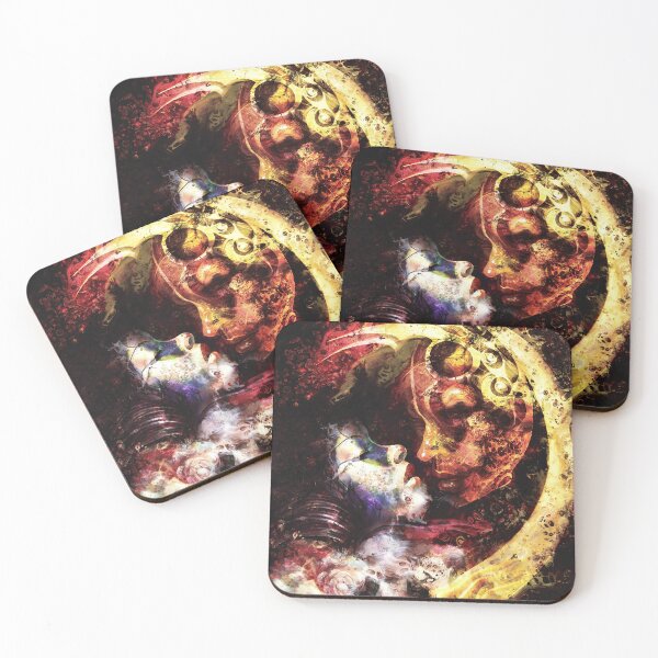 Item preview, Soulmate, yin and yang, Acrylic Pour designed and sold by Dave Ng.